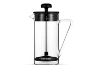 MHW-3BOMBER French Press Coffee Pots with Capacity Scale Glass Coffee Maker Portable Barista Tools Coffee Accessories 450ml