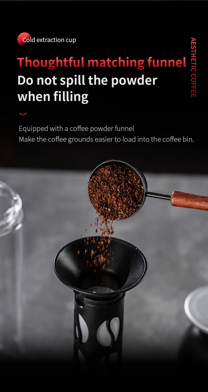 Bincoo 600ml Cold Brew Tumbler, Food-Grade Tritan, Iced Coffee Maker, Outdoor Leak-Proof Portable Cold Extraction Water Bottle Bincoo 600ml Cold Brew Tumbler, Food-Grade Tritan, Iced Coffee Maker, Outdoor Leak-Proof Portable Cold Extraction Water Bottle