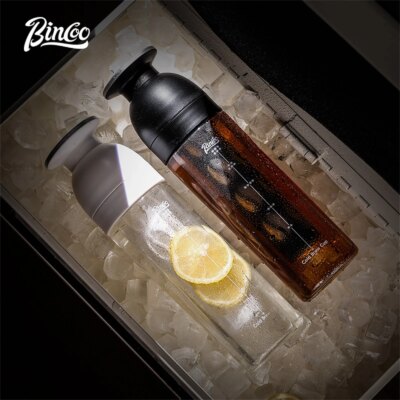 Bincoo 600ml Cold Brew Tumbler, Food-Grade Tritan, Iced Coffee Maker, Outdoor Leak-Proof Portable Cold Extraction Water Bottle - Image 5