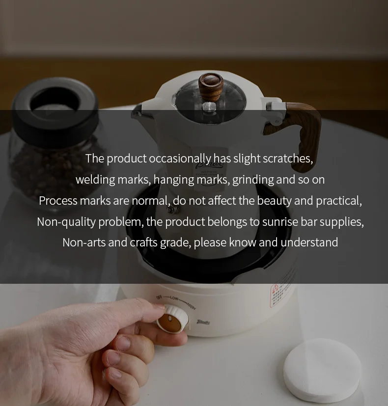 Bincoo-Double Valve Mocha Pot, Espresso Machine, Brewed Coffee, Italian Home, Kitchen Utensils, Accessories, 2 Persons