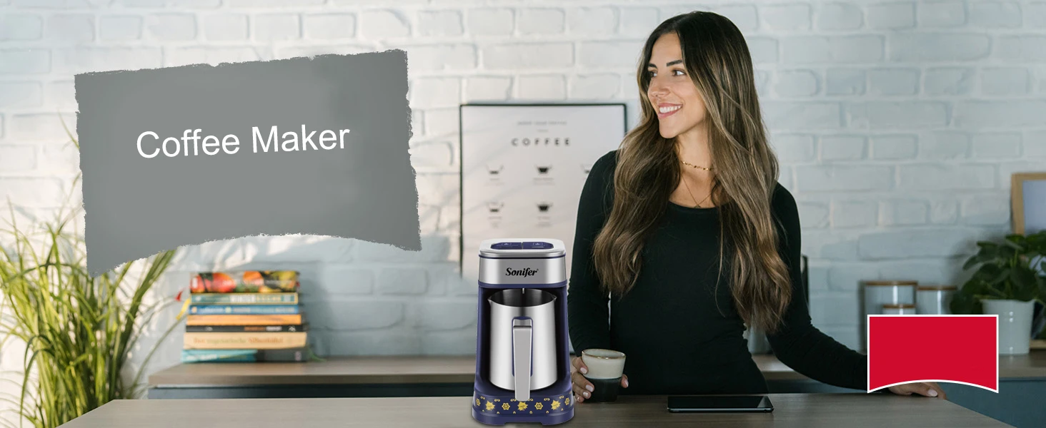 Turkish Coffee Maker with Dual Brewing Smart Anti-Spill Design 96-98°C Precision Heating, 250ml, 500W Coffee Pot Coffee Machine Turkish Coffee Maker with Dual Brewing Smart Anti-Spill Design 96-98°C Precision Heating, 250ml, 500W Coffee Pot Coffee Machine