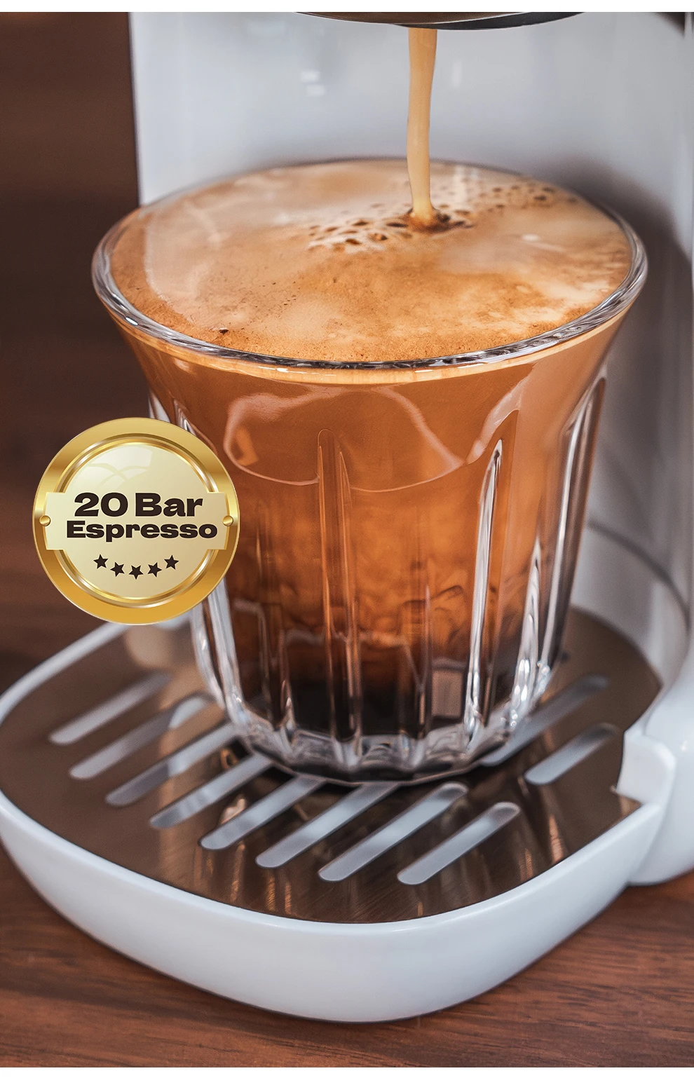 HiBREW Multiple Capsule Coffee Machine, Hot/Cold Dolce Gusto Milk Nespresso Capsule ESE Pod Ground Coffee Cafeteria 20Bar 5 in 1 HiBREW Multiple Capsule Coffee Machine, Hot/Cold Dolce Gusto Milk Nespresso Capsule ESE Pod Ground Coffee Cafeteria 20Bar 5 in 1