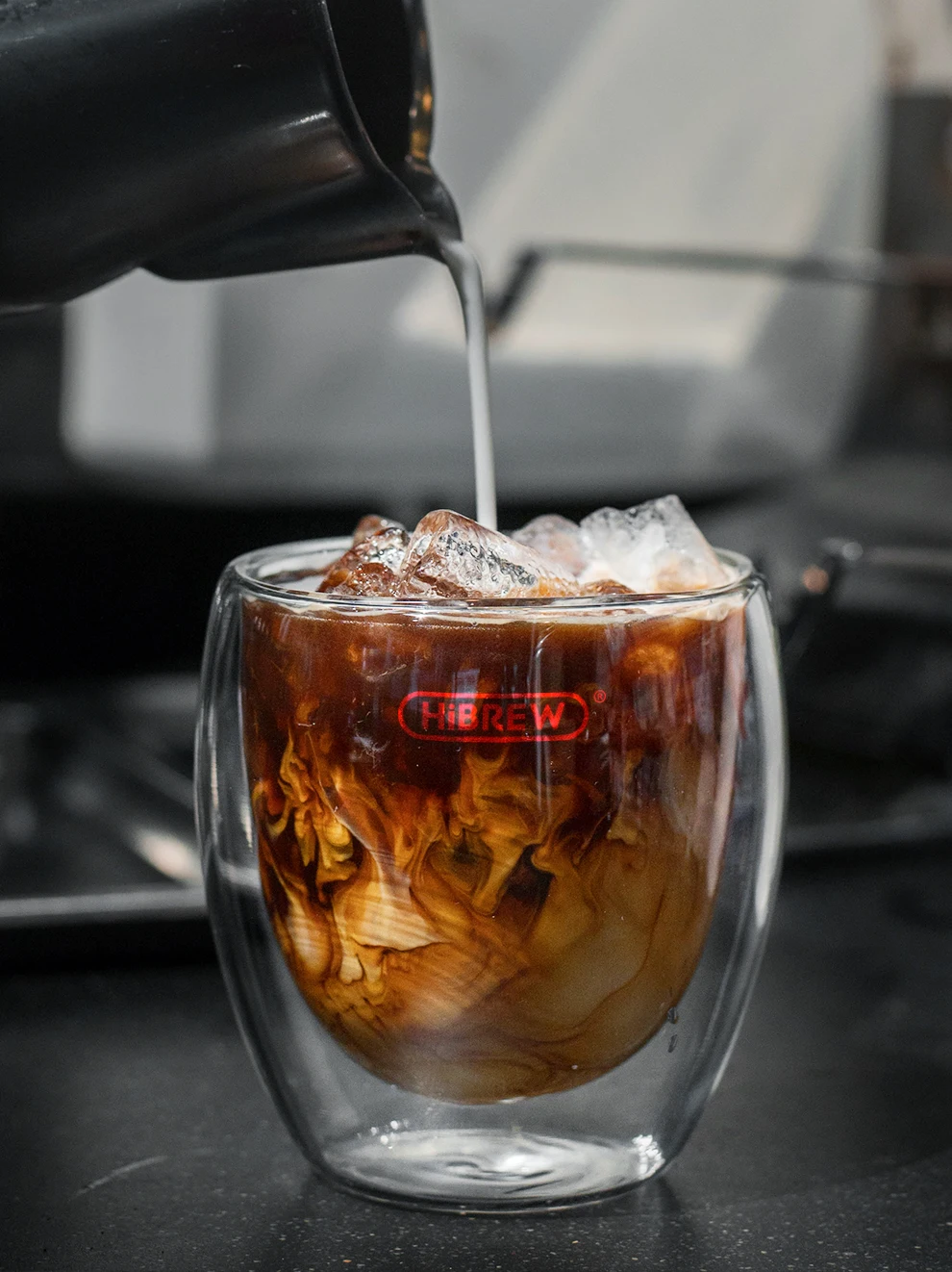 HiBREW Coffee Maker Cafetera 20 Bar Inox Semi Automatic Super Slim ESE POD& Powder Espresso Cappuccino Machine Hot Water H11 HiBREW Coffee Maker Cafetera 20 Bar Inox Semi Automatic Super Slim ESE POD& Powder Espresso Cappuccino Machine Hot Water H11