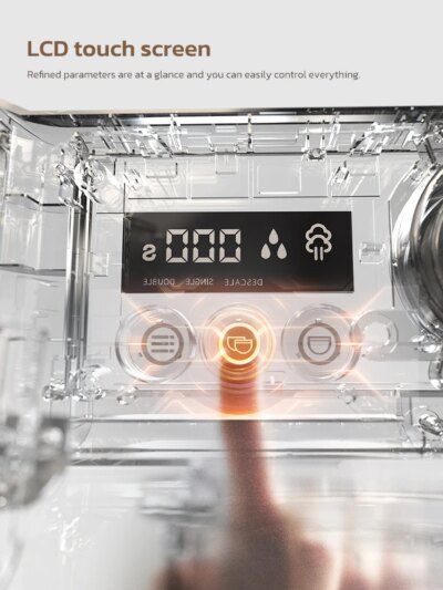 HiBREW Dual Boiler System Barista Pro 20Bar Bean to Espresso Cafetera Coffee Machine with Full Kit for Cafe Hotel Restaurant H7A - Image 4
