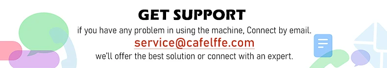 Cafelffe Espresso Machine 20Bar,Cappuccino Maker with Milk Frother Steam Wand,Coffee Maker,Semi-Automatic Cafetera present,Gift
