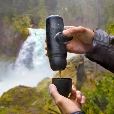 140ml Travel Outdoor Espresso Coffee Maker Mini Hand Press Manual Coffee Machine Portable Capsule Coffee Maker Maker Ideal Gift - Image 6