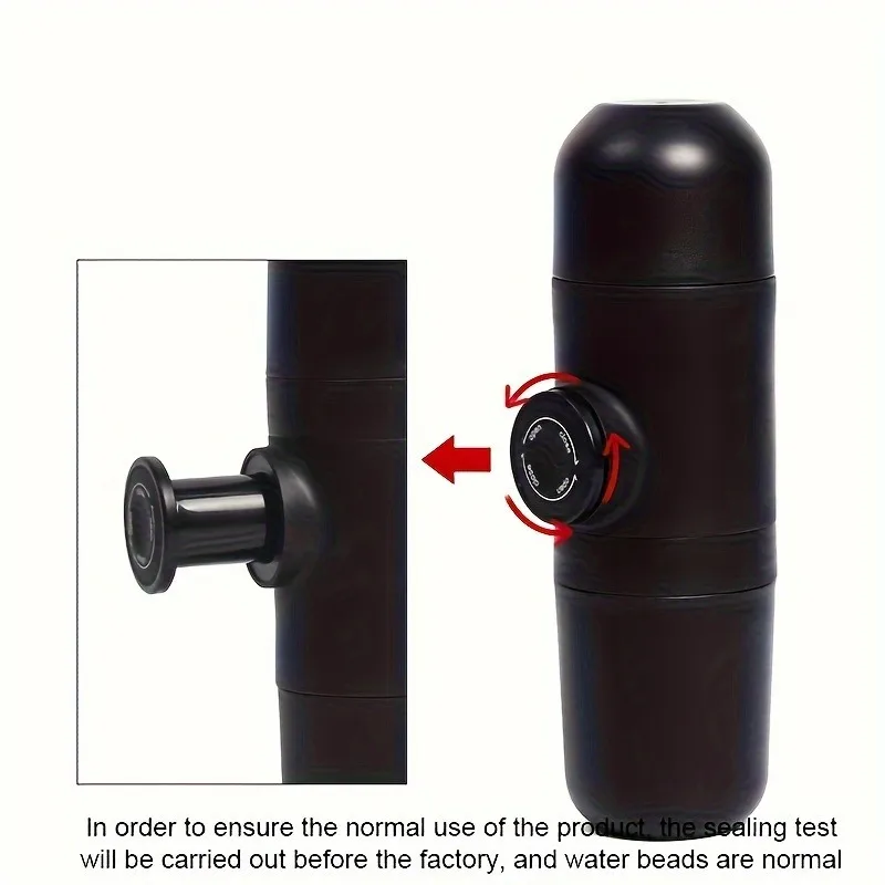 140ml Travel Outdoor Espresso Coffee Maker Mini Hand Press Manual Coffee Machine Portable Capsule Coffee Maker Maker Ideal Gift