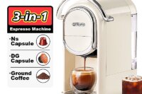 Cafelffe Multiple Capsule Coffee Machine Espresso maker Dolce Gusto Nespresso Powder cafeteria Gift for Lover,Dad,Hot/Cold 3in1