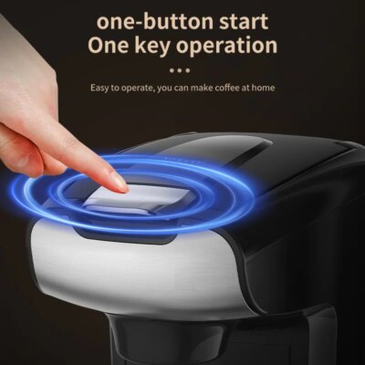 Houselin Coffee Maker, 600Ml Large Capacity, Strong Button Feature, Easyto disassemble and clean, Black,750W - Image 4