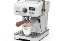 HiBREW Semi Automatic Espresso Coffee Machine DIY Function 20Bar Pressure Temperature Adjustable For Cappuccino & Latte H10plus