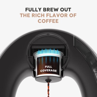 Portable Coffee Maker Low decibel Americano Capsule Coffee Machine Compatible with Coffee Powder & K Cups Original Capsules - Image 5