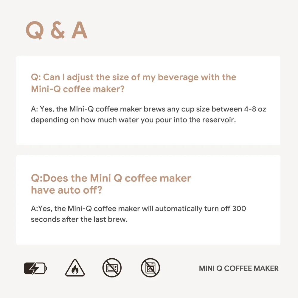 Portable Coffee Maker Low decibel Americano Capsule Coffee Machine Compatible with Coffee Powder & K Cups Original Capsules