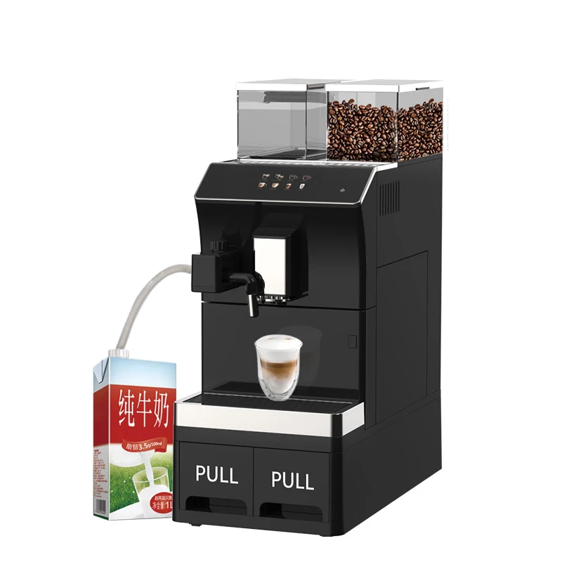 Mcilpoog WS101+3 Business super automatic coffee machine Touch screen to quickly make coffee with one touch Mcilpoog WS101+3 Business super automatic coffee machine Touch screen to quickly make coffee with one touch