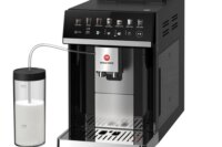 Mcilpoog M3 Automatic Espresso Coffee Machine ，Built-In Milk Frother & Tank, 7 Coffee Varieties, Touchscreen