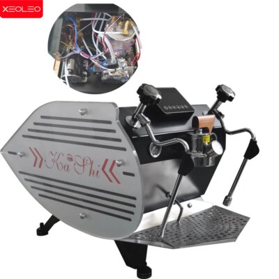 Xeoleo Semi-Automatic Italian Espresso Coffee Machine 3000W 9Bar Cappuccino Maker Tea Brewer Professional Steamer Coffee Machine - Image 6
