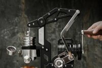 MUVNA Semi-automatic hand cranked machine/full mechanical variable pressure coffee maker/For E61 58mm professional brewing head