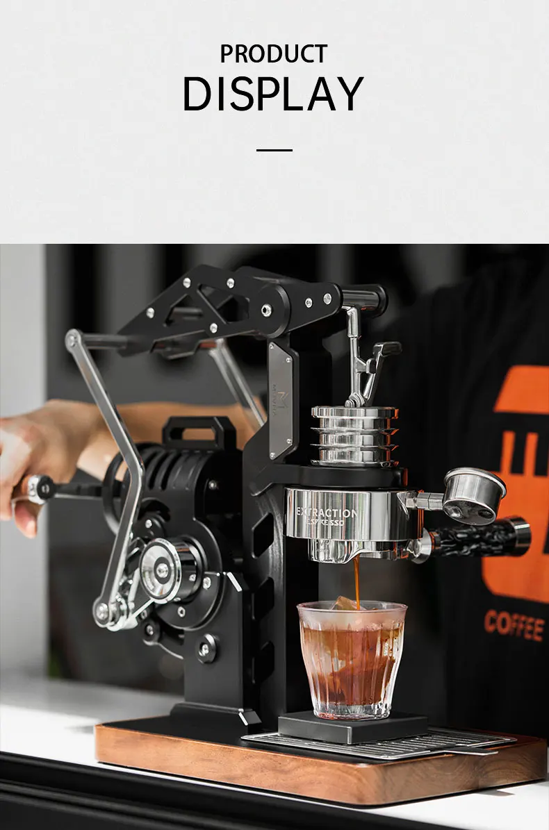 MUVNA E61 MACH Coffee Machine Semi Automatic Manual Coffee Machine Espresso Fully Mechanized Pressure Swing Extraction 58mm M8