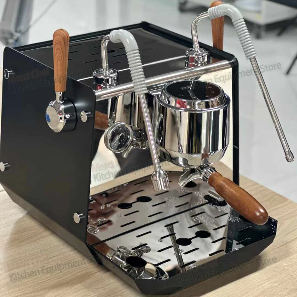 Home/Commerical Espresso Coffee Machine 0.5L+ 1L Boliers PID Temperture Control Connect External Water Source LED Screen 2400W Home/Commerical Espresso Coffee Machine 0.5L+ 1L Boliers PID Temperture Control Connect External Water Source LED Screen 2400W