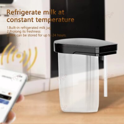 ITOP AC-T6 Fully Automatic Coffee Maker 11 Type Fancy Coffee Electronic Refrigerated Milk Tank Latte Espresso Coffee Machine - Image 3