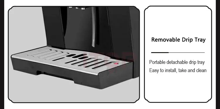 ITOP S8 Automatic Coffee Machine 19Bar ULKA Pump One-touch Automatic Espresso Americano Latte Cappuccino Coffee Machine 110-220V