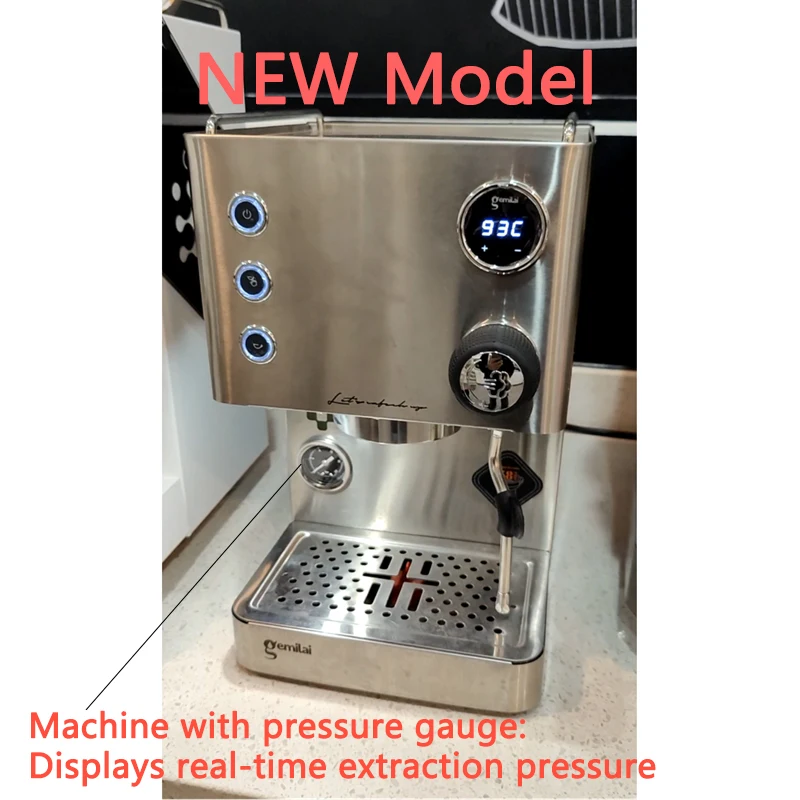 ITOP CRM3007G Espresso Coffee Machine Maker Pre-infusion Automatic Coffee with OPV Valve PID Technical Control Cappuccino Latte