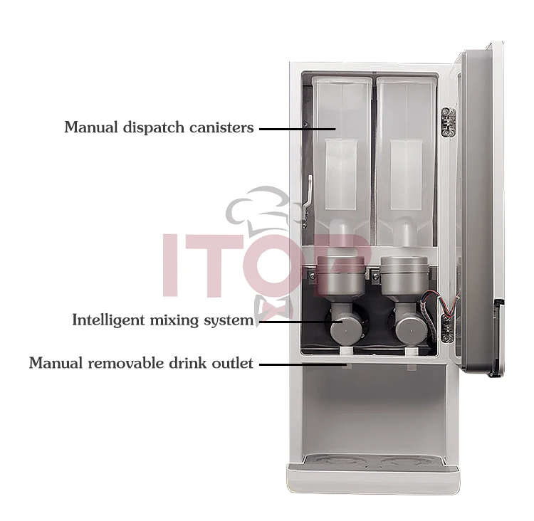 ITOP CIMT2 Commercial Instant Soymilk Maker Automatic Instant Beverage Maker Soymilk/Coffee/Milk/Hot Chocolate 110V 220-240V
