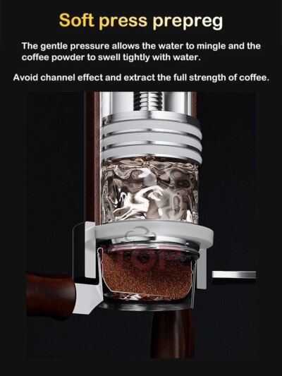 ITOP CM-HP Manual Spinning Espresso Maker Manual Pneumatic Air Pressure Integrated Coffee Machine or Electric Heating Type Maker - Image 3