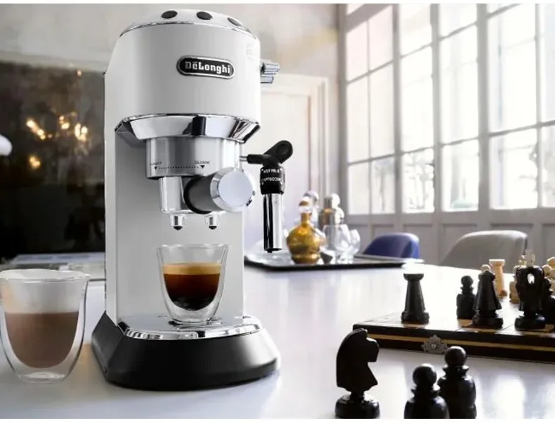 Delonghi Semi-automatic Espresso Machine 15Bar Household Coffee Maker 1-2 Cups Coffee Milk Foam Machine EC685