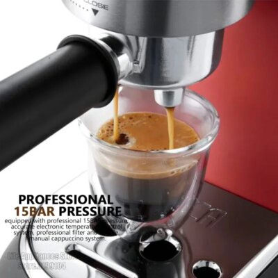 Delonghi Semi-automatic Espresso Machine 15Bar Household Coffee Maker 1-2 Cups Coffee Milk Foam Machine EC685 - Image 2