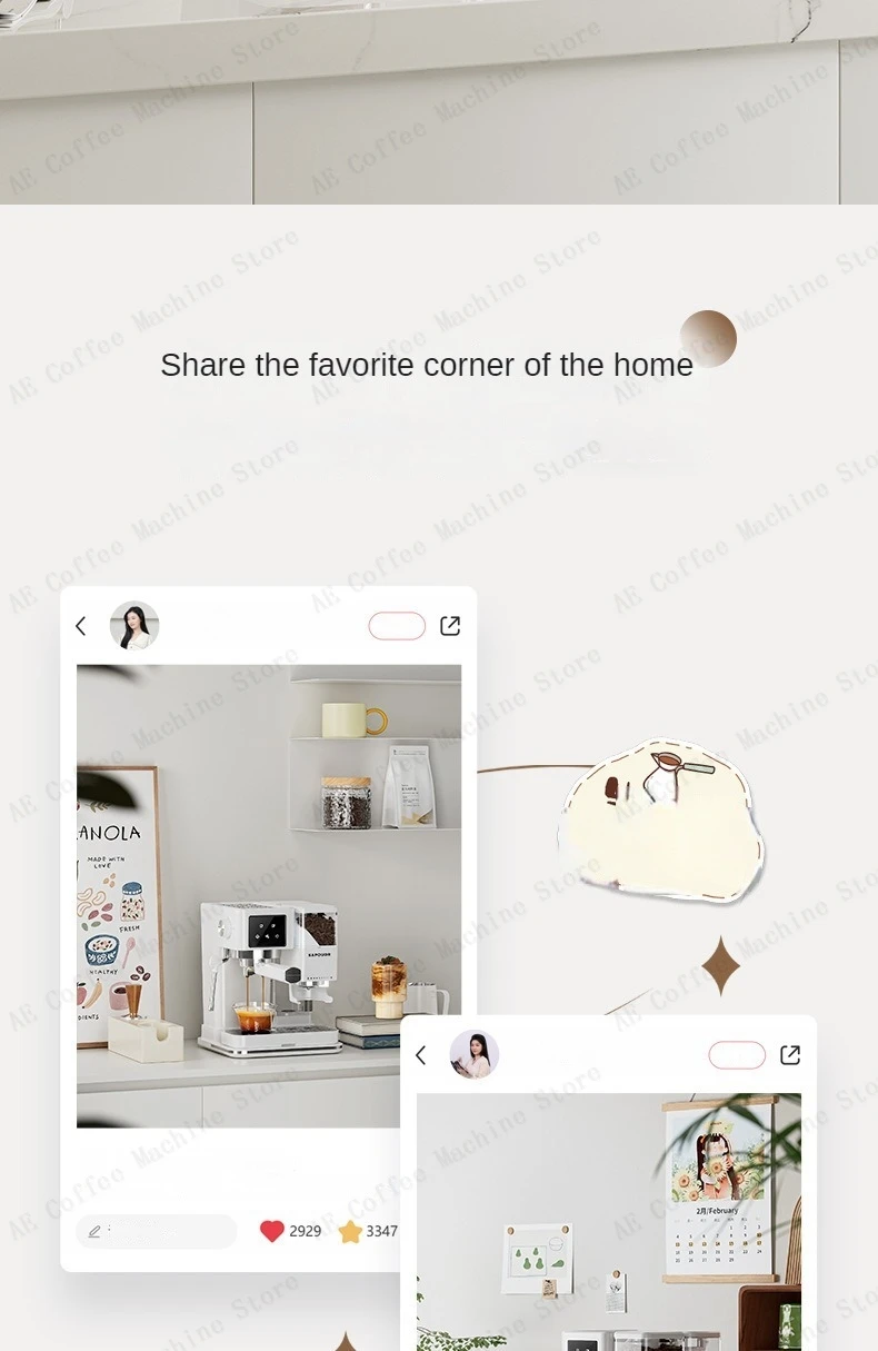 Italian Fully Semi-automatic Coffee Machine Small Home Espresso Machine Milk Froth Grinder All-in-one Coffee Machine Latte Italian Fully Semi-automatic Coffee Machine Small Home Espresso Machine Milk Froth Grinder All-in-one Coffee Machine Latte