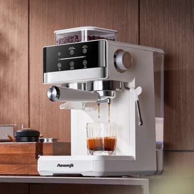 Semi-automatic Grinding and Extraction Espresso Machine, Steam milk espresso coffee machine, Can Extract Cold/hot Coffee - Image 6
