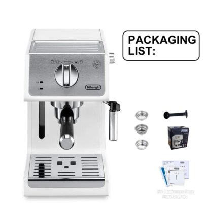 Delonghi Coffee Maker Household Espresso Machine 15BAR American Coffee Milk Foam Semi-automatic Pumping Coffee Machine 220V - Image 5