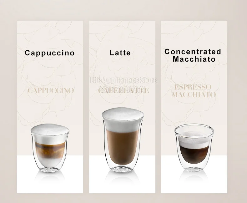 Delonghi Coffee Maker Household Espresso Machine 15BAR American Coffee Milk Foam Semi-automatic Pumping Coffee Machine 220V Delonghi Coffee Maker Household Espresso Machine 15BAR American Coffee Milk Foam Semi-automatic Pumping Coffee Machine 220V