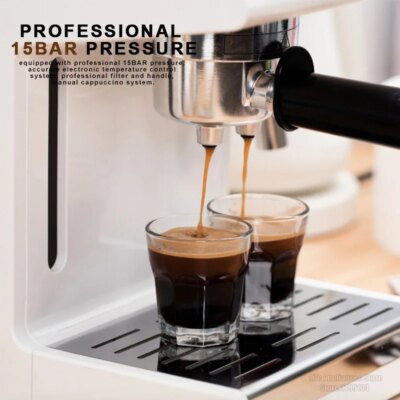 Delonghi Coffee Maker Household Espresso Machine 15BAR American Coffee Milk Foam Semi-automatic Pumping Coffee Machine 220V - Image 2