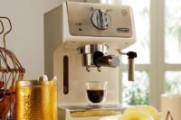 Delonghi Coffee Maker Household Espresso Machine 15BAR American Coffee Milk Foam Semi-automatic Pumping Coffee Machine 220V