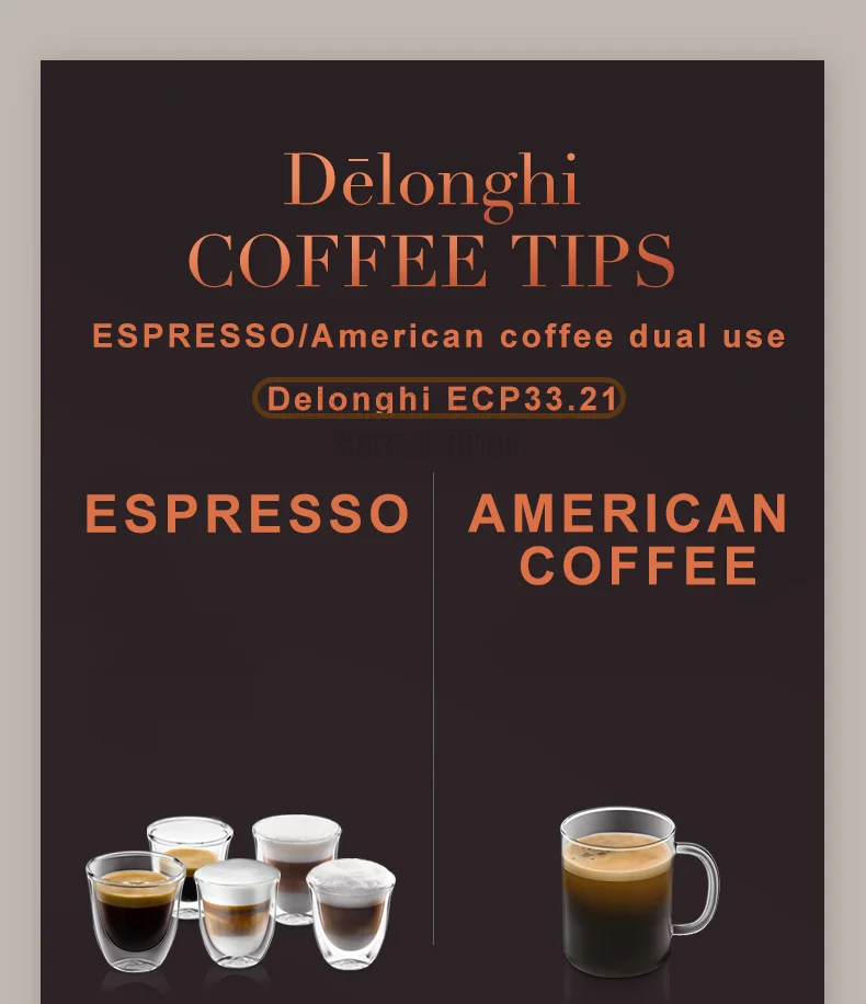 Delonghi Coffee Maker Household Espresso Machine 15BAR American Coffee Milk Foam Semi-automatic Pumping Coffee Machine 220V Delonghi Coffee Maker Household Espresso Machine 15BAR American Coffee Milk Foam Semi-automatic Pumping Coffee Machine 220V