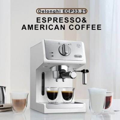 Delonghi Coffee Maker Household Espresso Machine 15BAR American Coffee Milk Foam Semi-automatic Pumping Coffee Machine 220V - Image 4