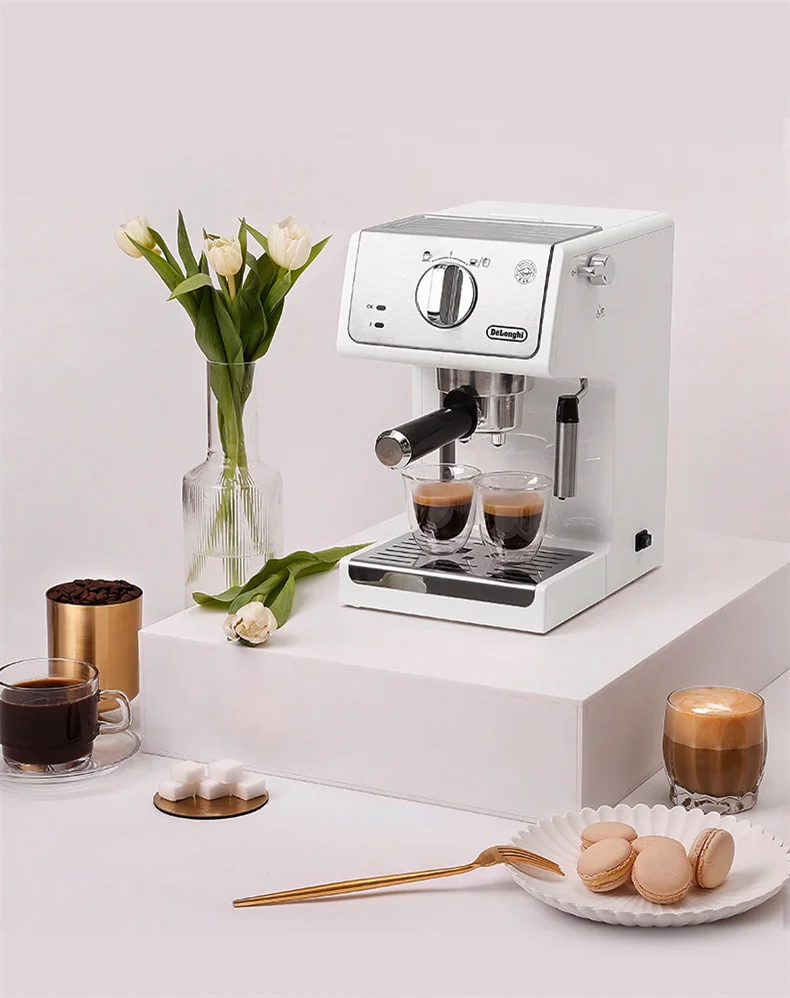 Delonghi Coffee Maker Household Espresso Machine 15BAR American Coffee Milk Foam Semi-automatic Pumping Coffee Machine 220V Delonghi Coffee Maker Household Espresso Machine 15BAR American Coffee Milk Foam Semi-automatic Pumping Coffee Machine 220V
