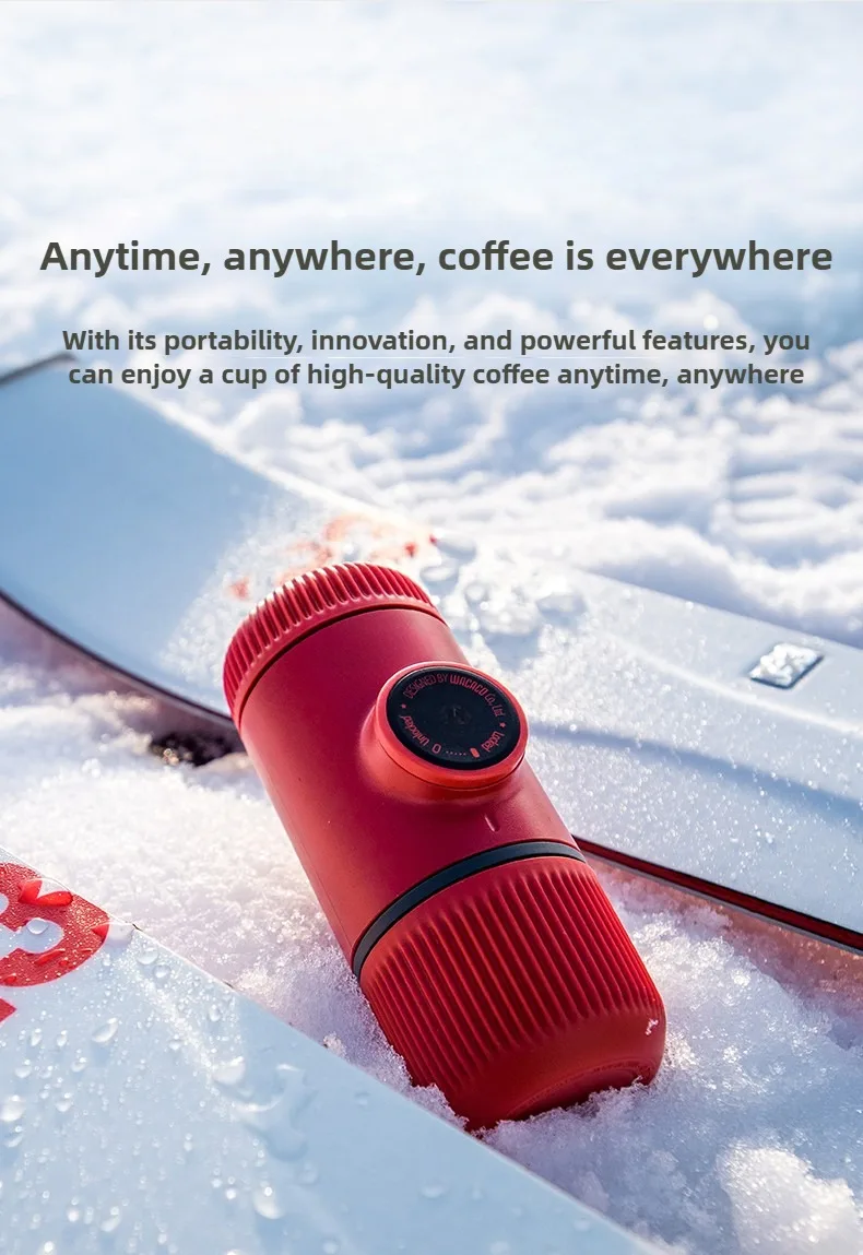 Portable Compact Espresso Manual Hand Press Coffee Capsule Machine