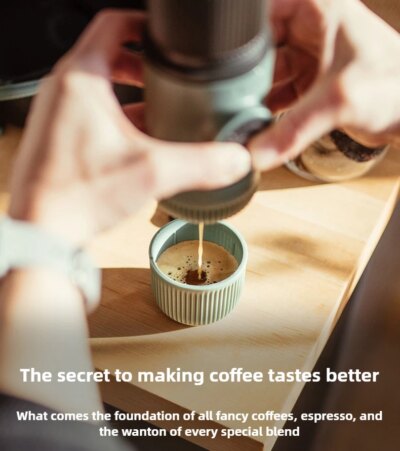 Portable Compact Espresso Manual Hand Press Coffee Capsule Machine - Image 4