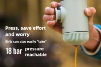 Portable Compact Espresso Manual Hand Press Coffee Capsule Machine