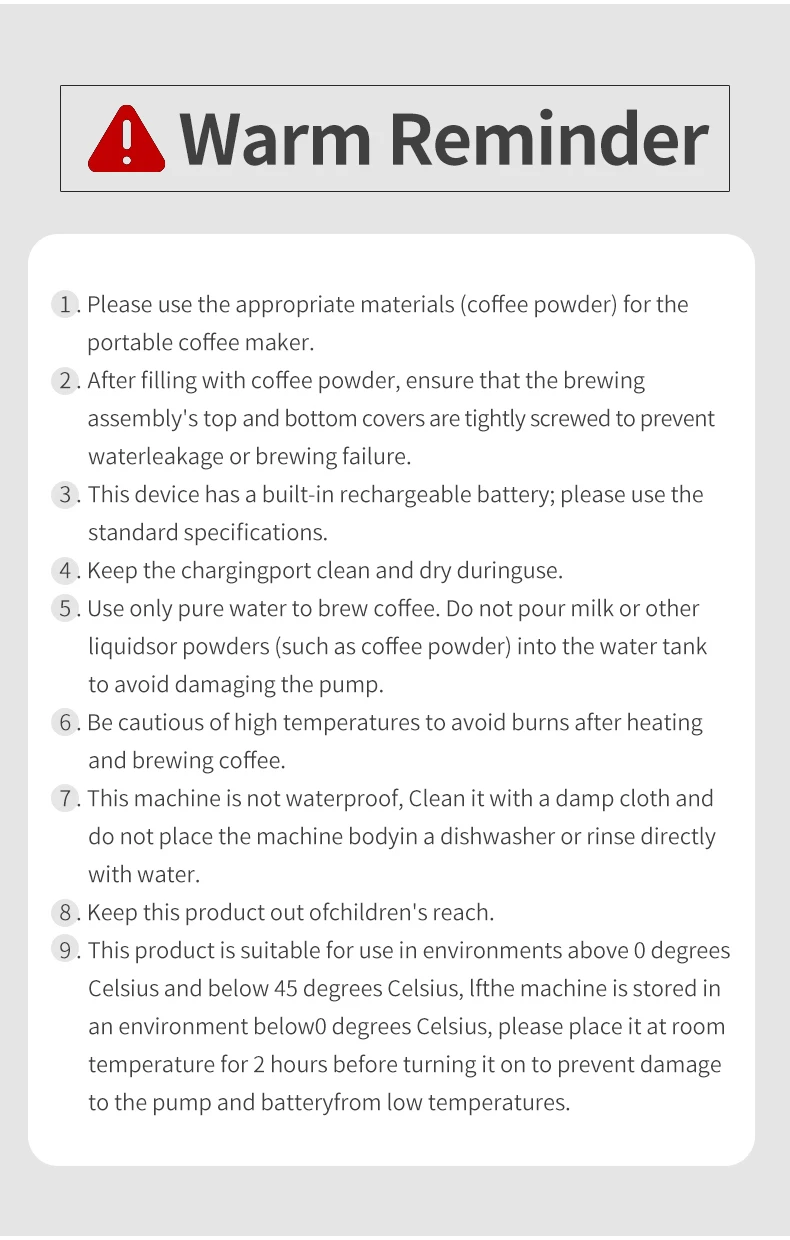STARSEEKER Super58 Portable Electric Espresso Machine Travel Coffee Maker For Camping Car Coffee Maker With USB-C Bracket Tamper