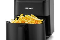 Air Fryer 3 Qt, Small Airfryer Digital Space Saving Compact, Bake, Reheat, Roasts for Quick Easy Meals, Mini Compact & Quiet
