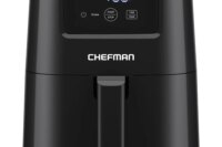 2 Qt Mini Air Fryer – Digital Space-Saving Compact Air Fryer with Nonstick and Dishwasher Safe Basket, Quick & Easy Meals in