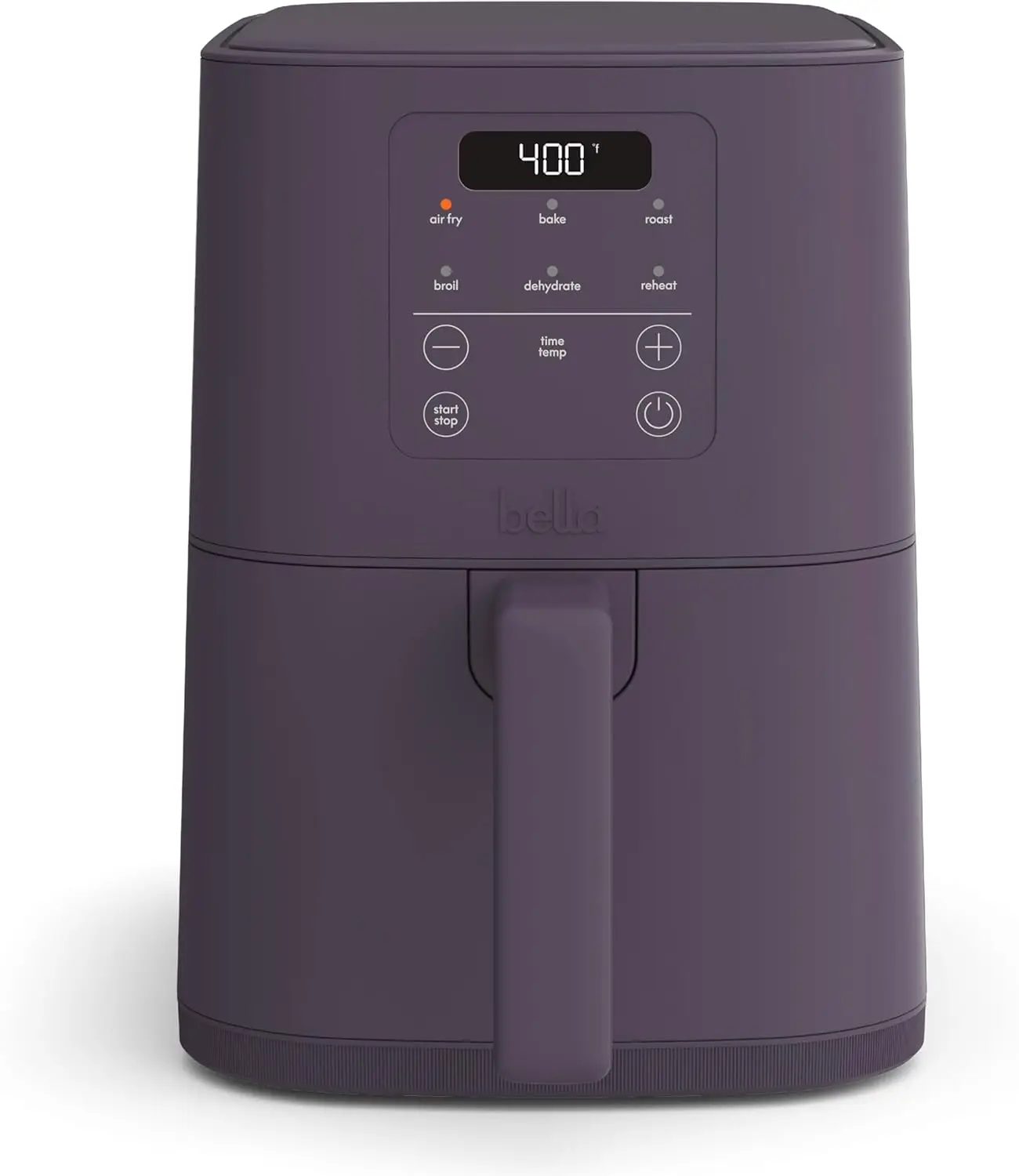 4Qt Slim Air Fryer, Fits-anywhere™ Kitchenware, EverGood™ Ceramic Nonstick Coating, Adjustable Temperature, 6 Preset Cooki