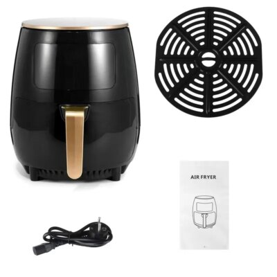 6L Air fryer Multi-functional intelligent touch screen oven Large capacity Electro mechanical  deep fryer for home  airfryer - Image 6