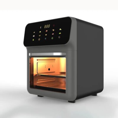 Household large capacity visual air fryer multifunctional healthy touch screen electric oven non-stick pan baking utensils - Image 3