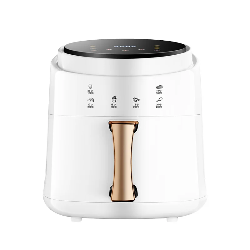900W 110V-220V Household 8L AirFryer No Oil Electric Fryer with Gridiron Intelligent Touch Screen Oven for Whole Chicken