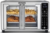 6-Slice Digital Air Fryer Toaster Oven with 19 One-Touch Presets Stainless Steel Advanced Technology Perfectly Crisped Creations