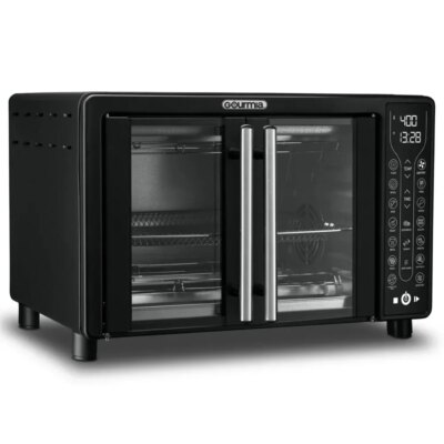 l French Door Air Fryer Toaster Oven, Black - Image 2